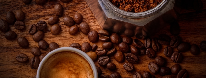 Coffee Beans and espresso
