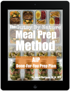 AIP Meal Prep Method Done for You Plan