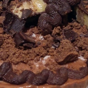 Frozen Chunky Chocolately Monkey Cake