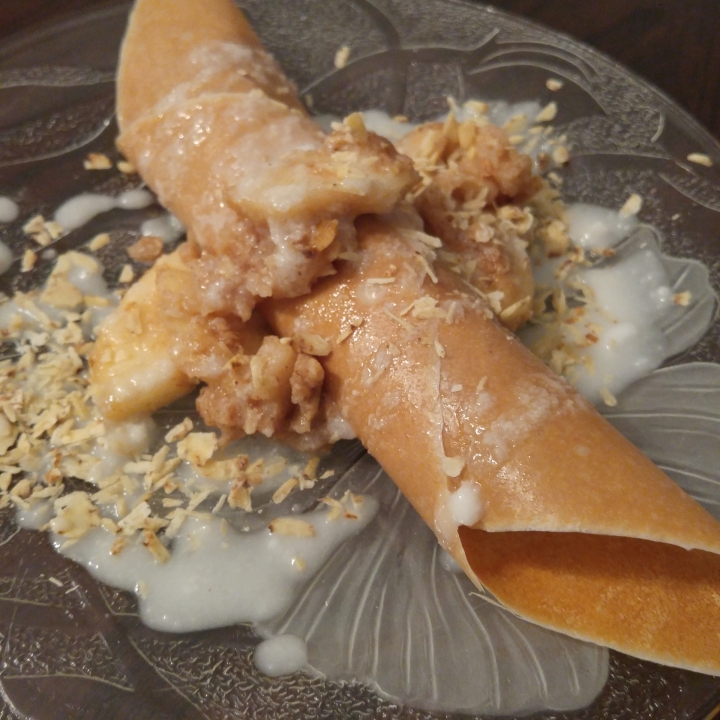 AIP Tigernuts Apple Crumble Crepes