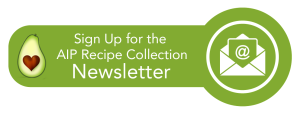 Autoimmune Recipe Collection Newsletter Sign Up