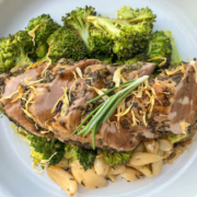 Urban AIP Rosemary Sea Salt Crusted Pork Tenderloin w. Balsamic Reduction Urban AIP Top Quality Meals Delivered / aiprecipecollection.com