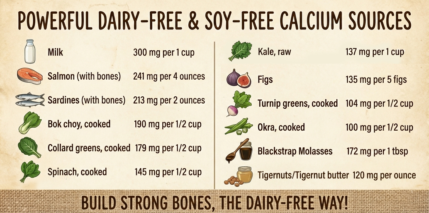 Dairy-Free Calcium Sources , aiprecipecollection.com