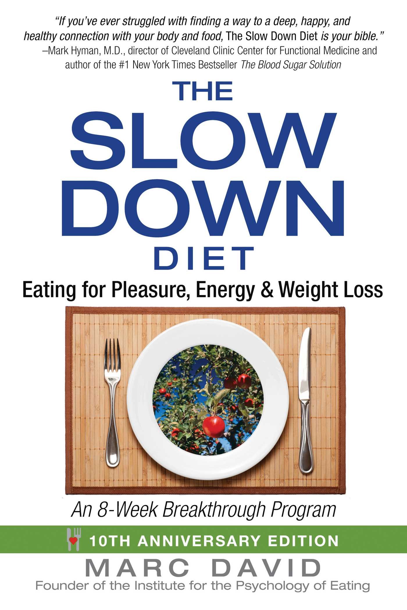 The Slow Down Diet by Marc David - this one goes beyond WHAT to eat and focuses on HOW to eat and more healing tips! aiprecipecollection.com