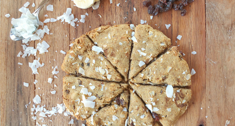 aiprecipecollection.com Sweet Potato Raisin Scones - AIP Friendly