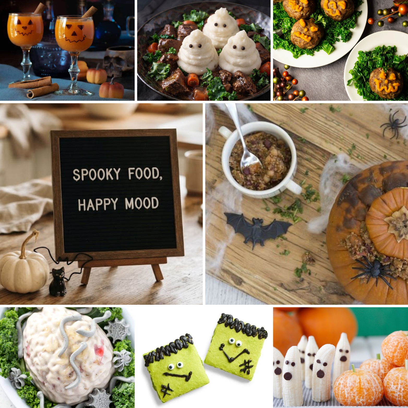 spooky food happy mood roundup A feast fit for your little AIP monsters! AIP Halloween Dinner Roundup - aiprecipecollection.com